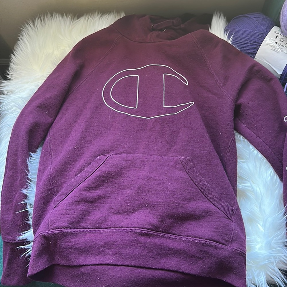 Maroon Champion Hoodie